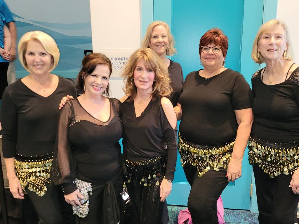 Bellydance classes with Brenda from South Carolina, USA