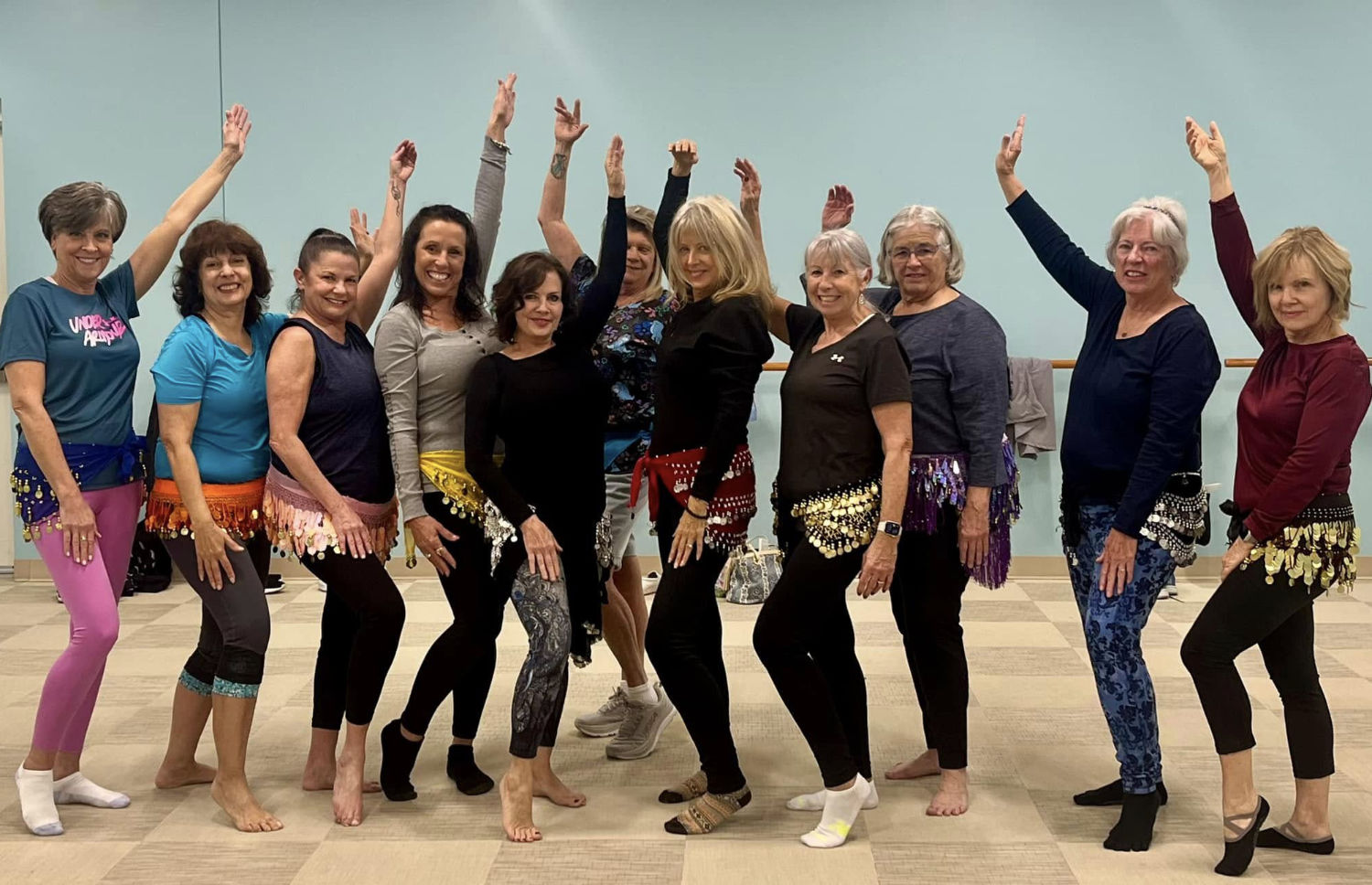 Bellydance classes with Brenda from South Carolina, USA